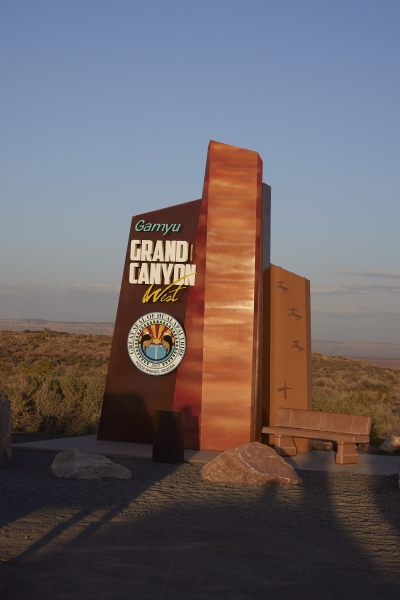 Grand Canyon West Sign