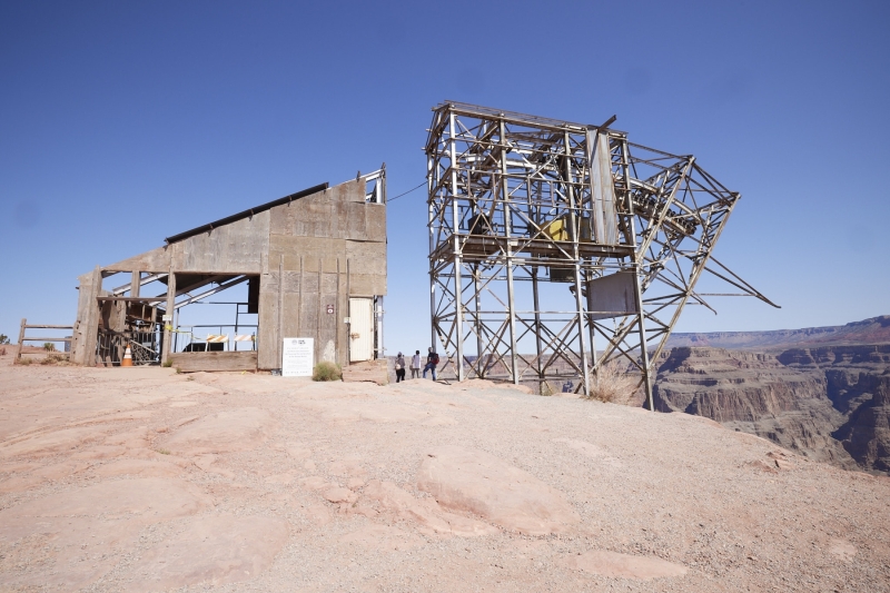 Grand Canyon old cable car station