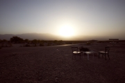 Death Valley morning sun